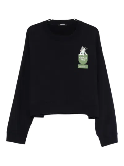 Undercover Graphic-print Sweatshirt In Black