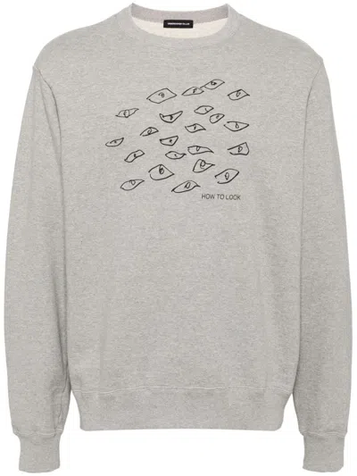 Undercover Graphic-print Sweatshirt In Grey