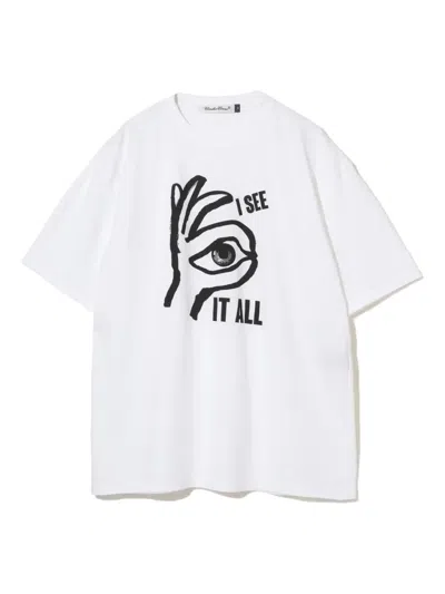 Undercover Graphic-print T-shirt In White