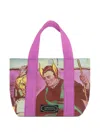 Undercover Graphic Print Tote Bag In Purple