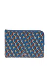 Undercover Graphic-print Wallet In Blue