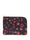Undercover Graphic-print Wallet In Blue