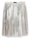Undercover Beige Uc1e4604-2 Skirt In Brown