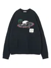 Undercover Graphic-printed Sweatshirt In Blue