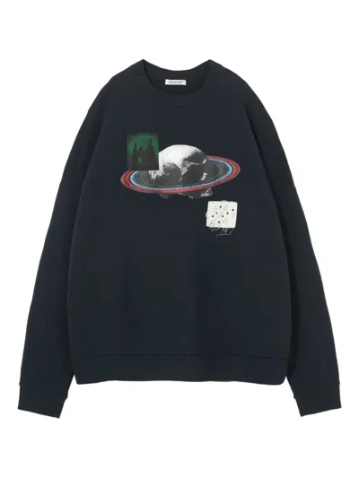 Undercover Graphic-printed Sweatshirt In Blue