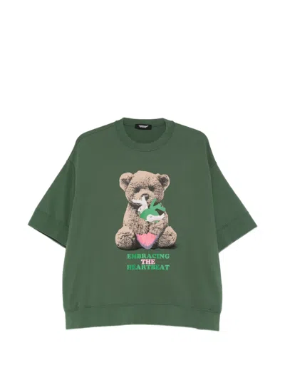 Undercover Graphic-print Sweatshirt In Green