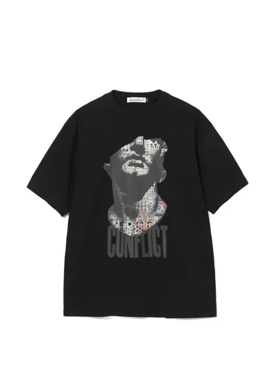 Undercover Graphic-print T-shirt In Black