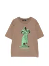 Undercover Graphic-print T-shirt In Brown