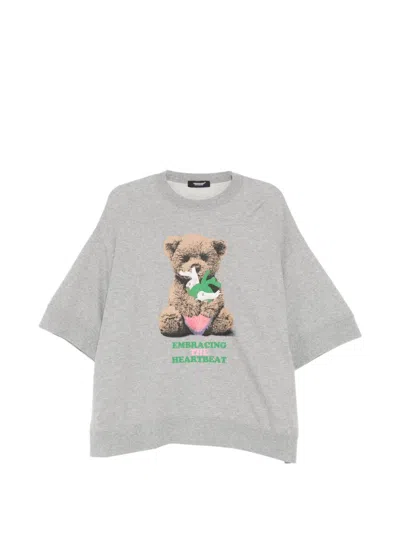 Undercover Graphic-print T-shirt In Gray