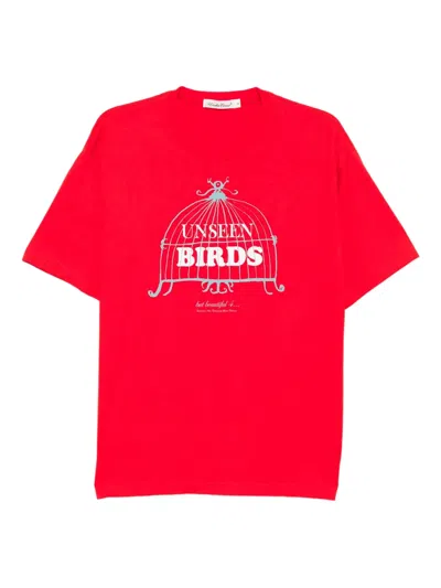 Undercover Graphic-print T-shirt In Red