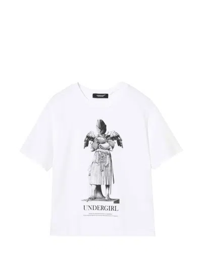 Undercover Graphic-print T-shirt In White