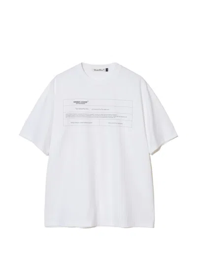 Undercover Graphic-print T-shirt In White