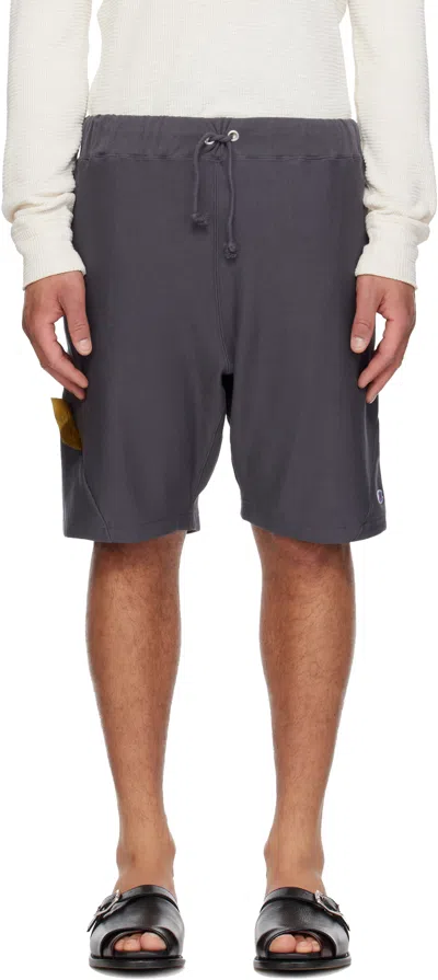 Undercover Gray Champion Edition Uc1f4502 Shorts