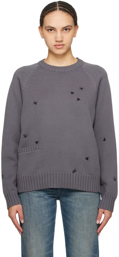 Undercover Gray Spider Sweater