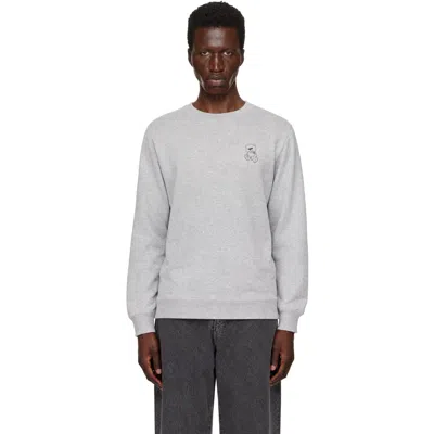Undercover Gray Ub0d4801-4 Sweatshirt In Top Gray
