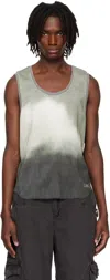 Undercover Gray Uc1e4803-3 Tank Top In Gray Base