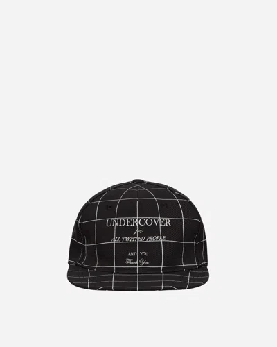 Undercover Grid Cap In Black