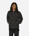 Undercover Grid Jacket In Black