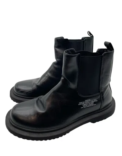 Pre-owned Undercover Gu Freedom Chelsea Boots In Black