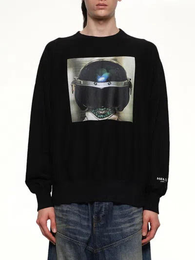 Undercover Heldon L/s T-shirt In Black