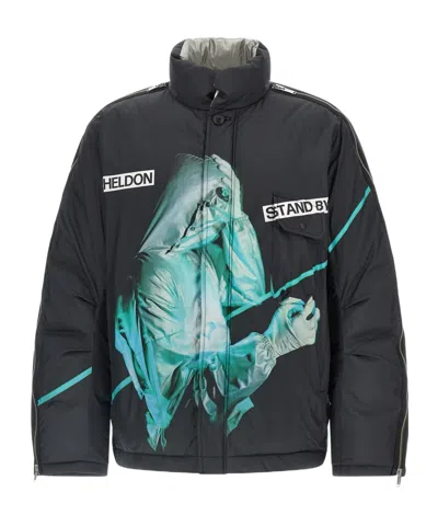 UNDERCOVER UNDERCOVER HELDON PRINT DOWN JACKET