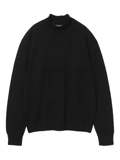 Undercover High-neck Sweater In Black