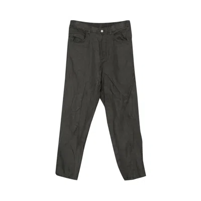 Pre-owned Undercover High Waisted Pants 'khaki Grey' | Tan | Men's Size 2 In Brown