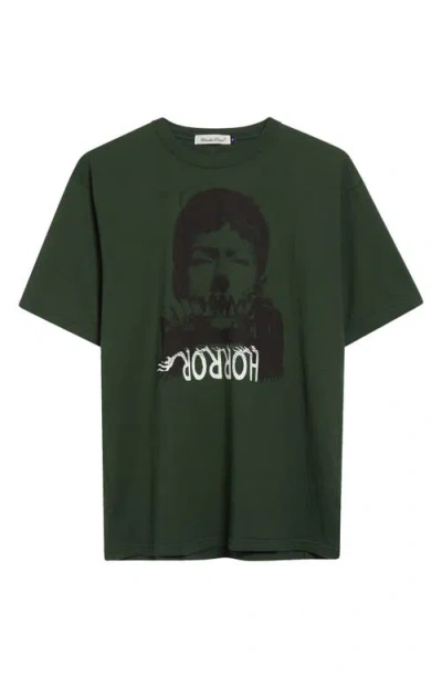 Undercover Horror Graphic T-shirt In Green