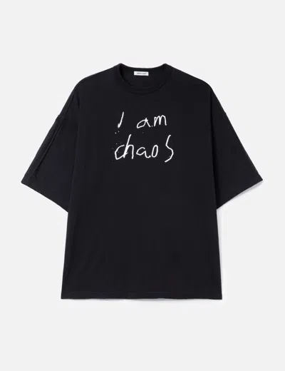 Undercover I Am Chao Short Sleeve T-shirt In Black