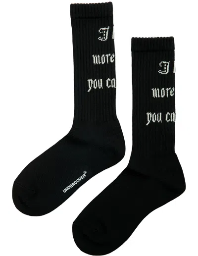 Undercover I Hear More Socks In Black