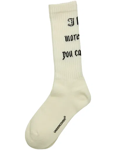 Undercover I Hear More Socks In White