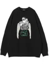 Undercover Illustration-print Sweatshirt In Black