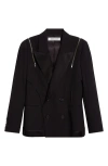 Undercover Inverted Blazer In Black