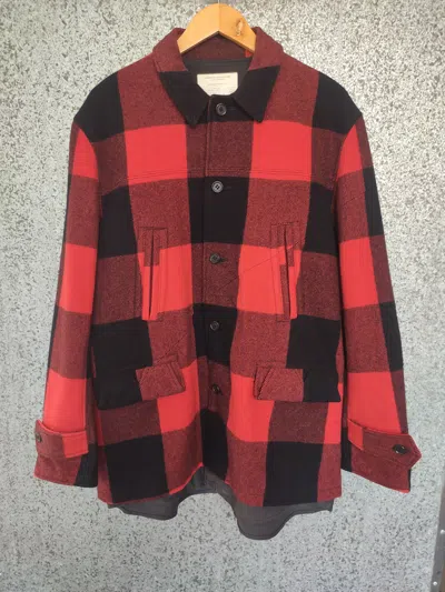 Pre-owned Undercover Jacket 2010 Autumn Winter Avakareta Collection In Red