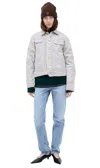 Undercover Jacket With Patch Pockets In Gray