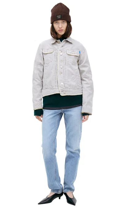 Undercover Jacket With Patch Pockets In Gray