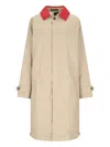 Undercover X Fragment Design Cotton Trench Coat In Beige