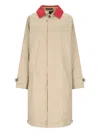 Undercover X Fragment Design Cotton Trench Coat In Beige