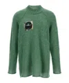 Undercover Jacquard Patch Knitwear In Green