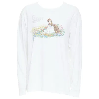 Pre-owned Undercover John My Favourite Things White Cotton Print Long Sleeve Tee Jp3 L