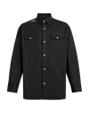 Undercover Cross-motifs Shirt In Black