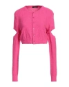 Undercover Jun Takahashi Woman Cardigan Fuchsia Size 3 Cotton In Pink