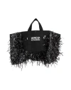 Undercover Jun Takahashi Woman Handbag Black Size - Nylon, Pvc - Polyvinyl Chloride