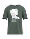 Undercover Jun Takahashi Woman T-shirt Military Green Size 3 Cotton In Green