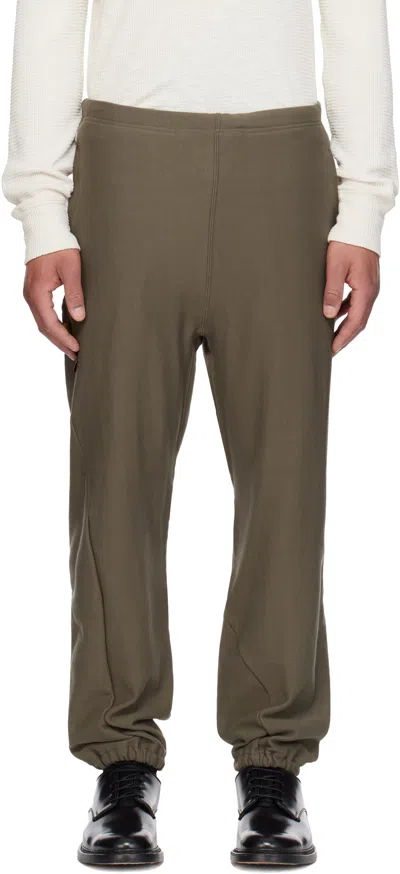 Undercover Khaki Champion Edition Uc1f4501 Sweatpants In Green