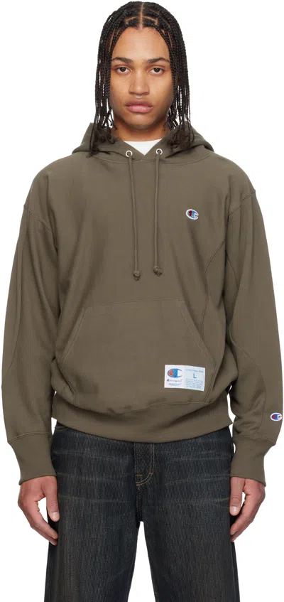 Undercover Khaki Champion Edition Uc1f4802 Hoodie In Green