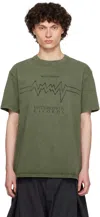Undercover Khaki Uc1d9810-3 T-shirt In Green