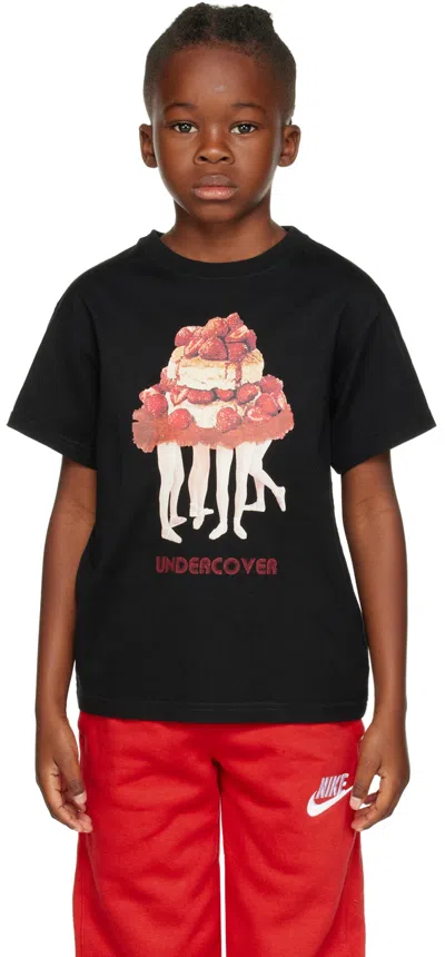 Undercover Kids Black Strawberry T-shirt