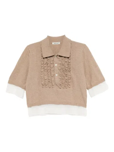 Undercover Knitted Polo Top