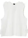 Undercover Knot-detail Tank Top In White
